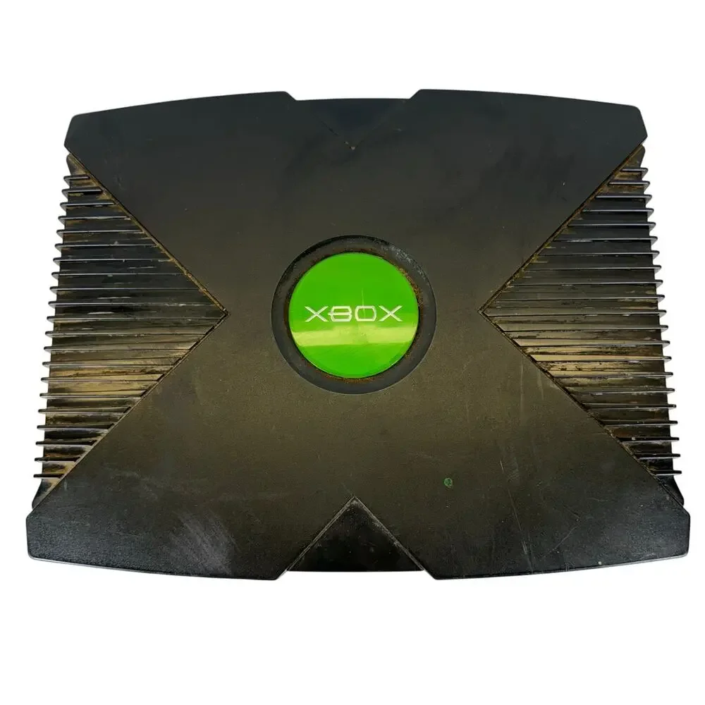 Microsoft Original Xbox For Parts And Repair, Power On, Disc Driver Stuck